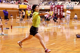 第27回市民総合少年スポーツ団体交流大会中学生バドミントン競技