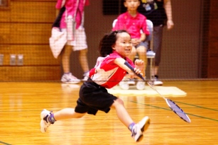 第21回小学生夏季バドミントン大会福岡市予選会