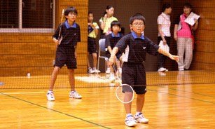 第22回小学生夏季バドミントン大会福岡市予選会