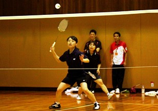 スポーツフェスタふくおか第57回県民体育大会バドミントン競技福岡市選手団選考会