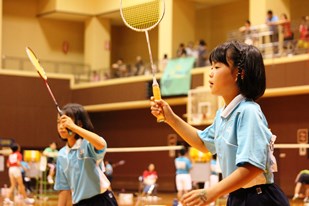 第23回小学生夏季バドミントン大会福岡市予選会