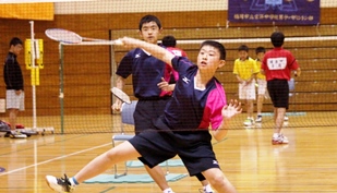 第15回福岡市中学生バドミントン選手権大会