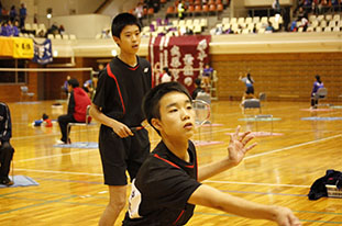 第19回全日本中学生バドミントン選手権大会福岡市予選会